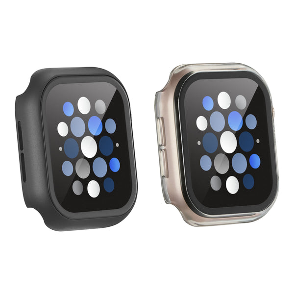 Insignia™ - Bumper with Glass Screen Protector for Apple Watch 42mm