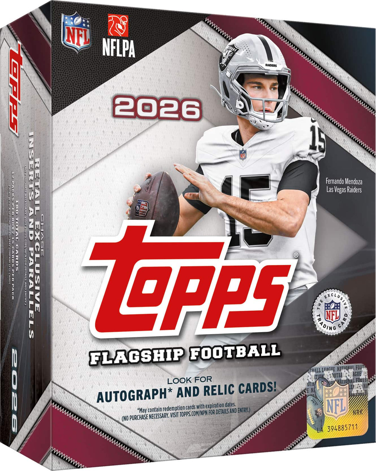 2026 Topps Flagship Football Mega Box