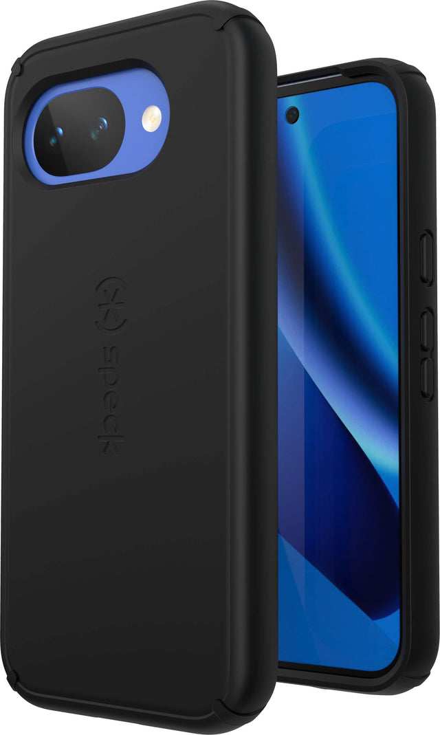 Front. Speck - Impact Hero Slim Case for Google Pixel 10a - Black.