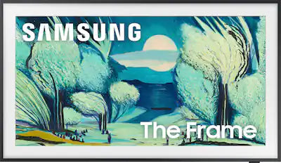 Samsung - 50” Class LS03FA The Frame Series QLED 4K UHD Art Mode SamsungVision AI Smart TV w/ Wall Mount (2025)