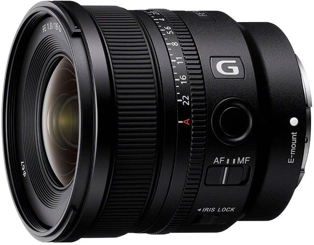 FE 1.8/166 pe 1 A 9 5.6 5 - 8 f 11 1 16 G - - 22 29 o A AFIIMF AF I I MF E-mount IRIS LOCK