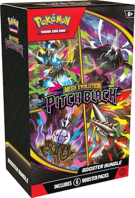 Pokémon - Trading Card Game:  Mega Evolution - Pitch Black Booster Bundle
