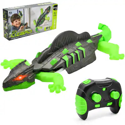 Contixo - WC2 Wall Climbing RC Lizard Toy with LED Eyes, Remote Control Gecko, Rechargeable Indoor Toy