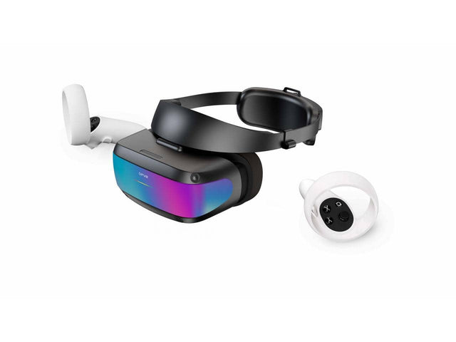 Front. DPVR - DPVR E4 (Black) PCVR PC Gaming - 120hz Refresh Rate - Inside out Tracking -  116° Field of View - Black.