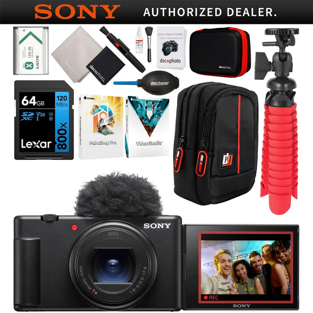 SONY AUTHORIZED DEALER.

- NP-BX1 Battery
- Lens Tissue Paper
- decophoto Cleaning Kit
- decophoto Lens Cleaning Spray
- decophoto Lens Cleaning Brush
- decophoto Lens Cleaning Cloth
- decophoto Lens Cleaning Kit
- decophoto Lens Cleaning Kit
- decophoto Lens Cleaning Kit
- decophoto Lens Cleaning Kit
- decophoto Lens Cleaning Kit
- decophoto Lens Cleaning Kit
- decophoto Lens Cleaning Kit
- decophoto Lens Cleaning Kit
- decophoto Lens Cleaning Kit
- decophoto Lens Cleaning Kit
- decophoto Lens Cleaning Kit