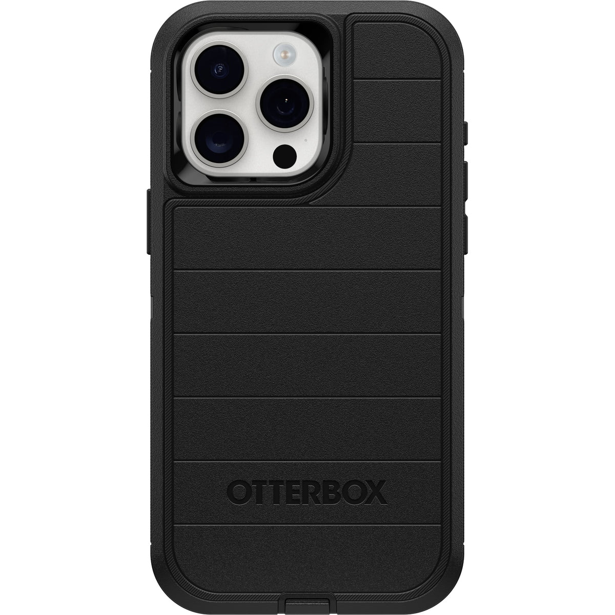 OtterBox - Defender Series Pro Hard Shell for Apple iPhone 15 Pro Max - Black