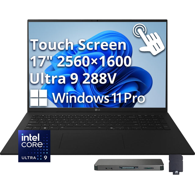 Touch Screen 17" 2560x1600 Ultra 9 288V Windows 11 Pro  
Intel Core Ultra 9