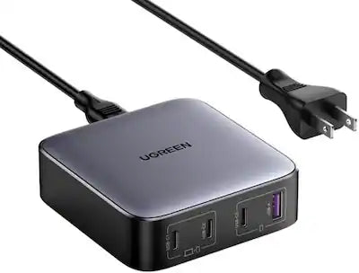 UGREEN - Nexode 4-Port 100W GaN Charging Station, USB-C Fast Charging Desktop Charger  for Laptops, Tablets, Cell Phones