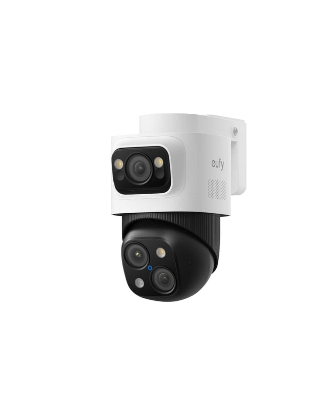 Front. eufy - (Add-On) PoE Bullet‑PTZ Cam S4, 4K Triple Lens, 122° FOV, 360° Pan/Tilt, 8× Zoom, AI Tracking, Strobe, Color Night, 24/7.