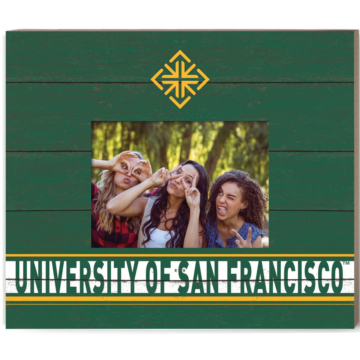 Jardine - San Francisco Dons 11'' x 13'' Team Spirit Scholastic Picture Frame - Green