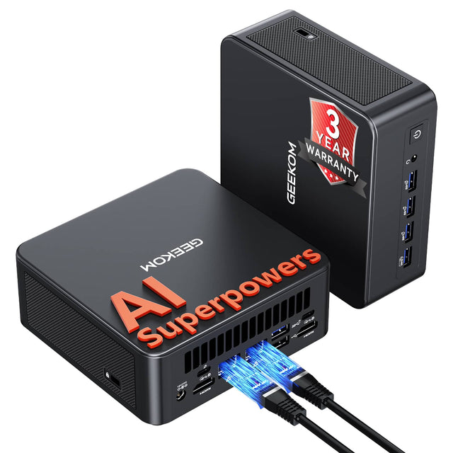 3 YEAR WARRANTY  
GEEKOM  
AI Superpowers