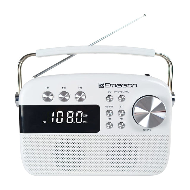 144 +I "  Emerson EQ ONE/ALL/RND FM T.AR 18 8.08 MHz USB/TF FM BT AM TUNING