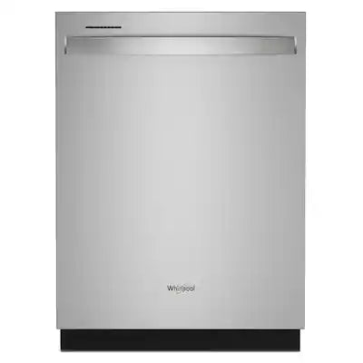 Whirlpool - 24 inch Top Control Built-in Stainless Steel Tub Dishwasher with 3rd Rack, Water Repellent Silverware Basket,  41 dBA