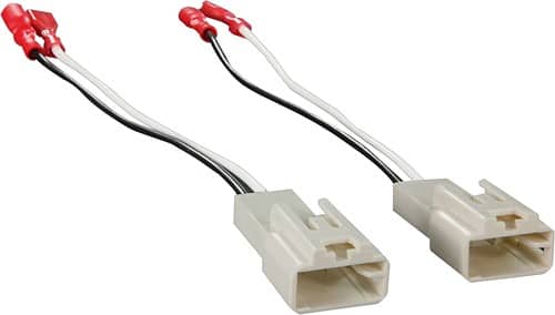 Front. Metra - Speaker Harness for Select 1987-2023 Toyota Chevrolet Honda Subaru Hyundai Chrysler - Multi.