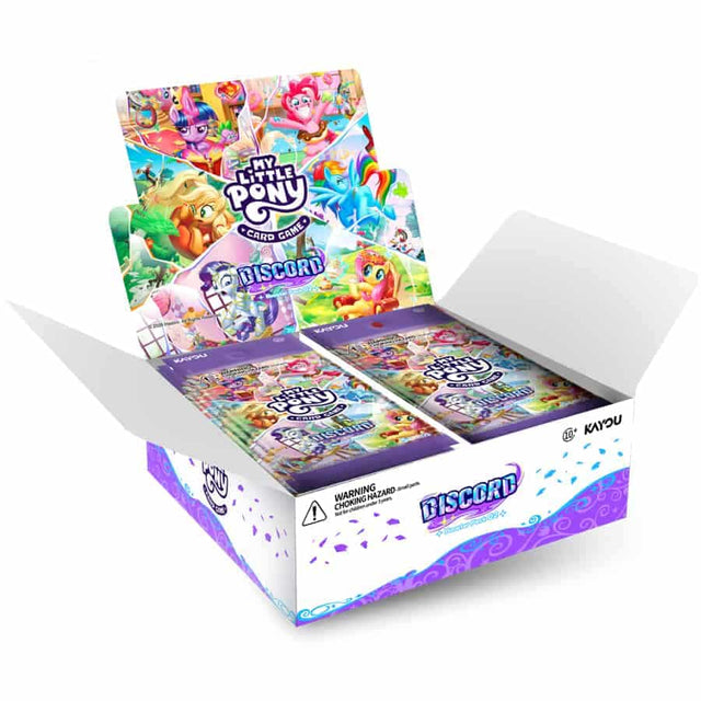 My Little Pony Card Game: Discord  
Kayou  
Pony Pony Betty  
Discord Discord 10  
Kayou  
Warning Choking Discord!  
+11kcekebook