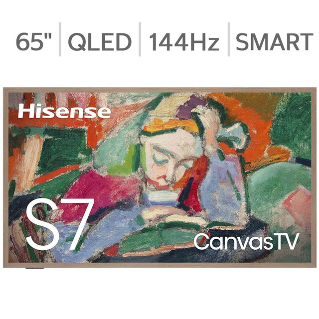 65" QLED 144Hz | SMART  
Hisense S7 Canvas TV