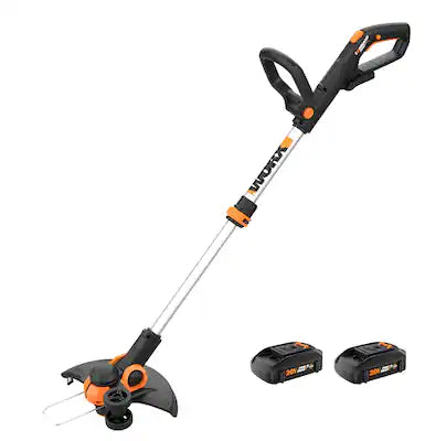 WORX - WG163.1 GT 3.0 20V 12-Inch Cutting Diameter Cordless Grass Trimmer (2 x 2.0 Ah Batteries & 1 x Charger)
