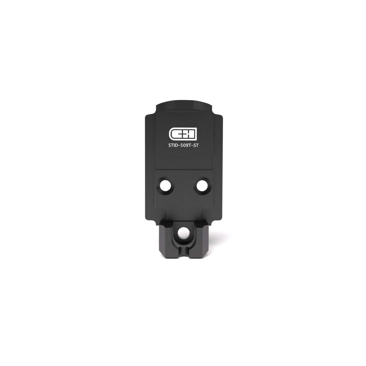 C+H - Precision Optics Adapter Plate for Staccato Duo and Holosun 509T Steel - Black