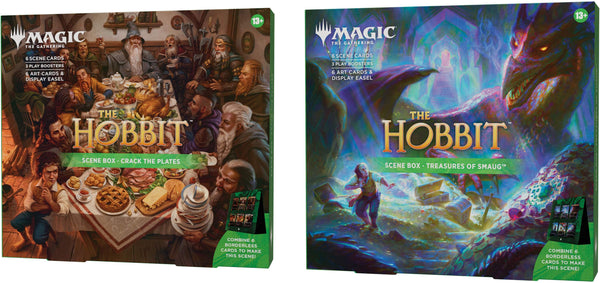 Wizards of The Coast - Magic: The Gathering - The Hobbit Scene Box (1 Scene Box per Order) - Styles May Vary