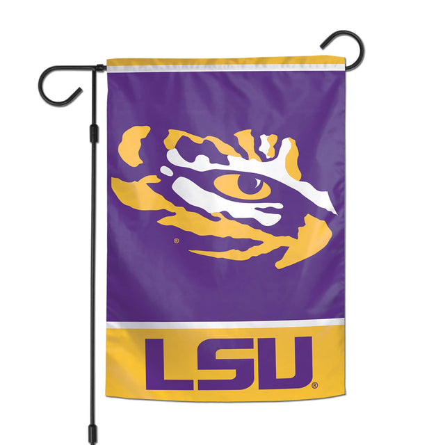Front. WinCraft - LSU Tigers 12" x 18" Double-Sided Garden Flag - Multicolor.