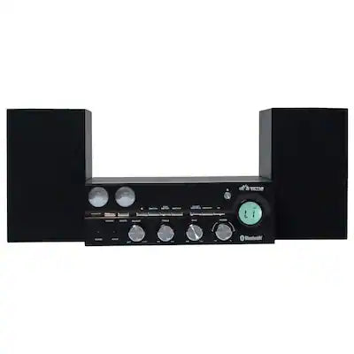 Victor Audio - Milwaukee 50W Desktop CD Stereo System w Bluetooth, CD Player & FM Radio