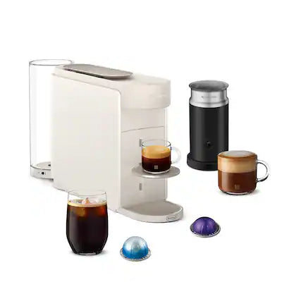De'Longhi - Nespresso Vertuo Up Premium Coffee and Espresso Maker by De'Longhi with Aeroccino Milk Frother