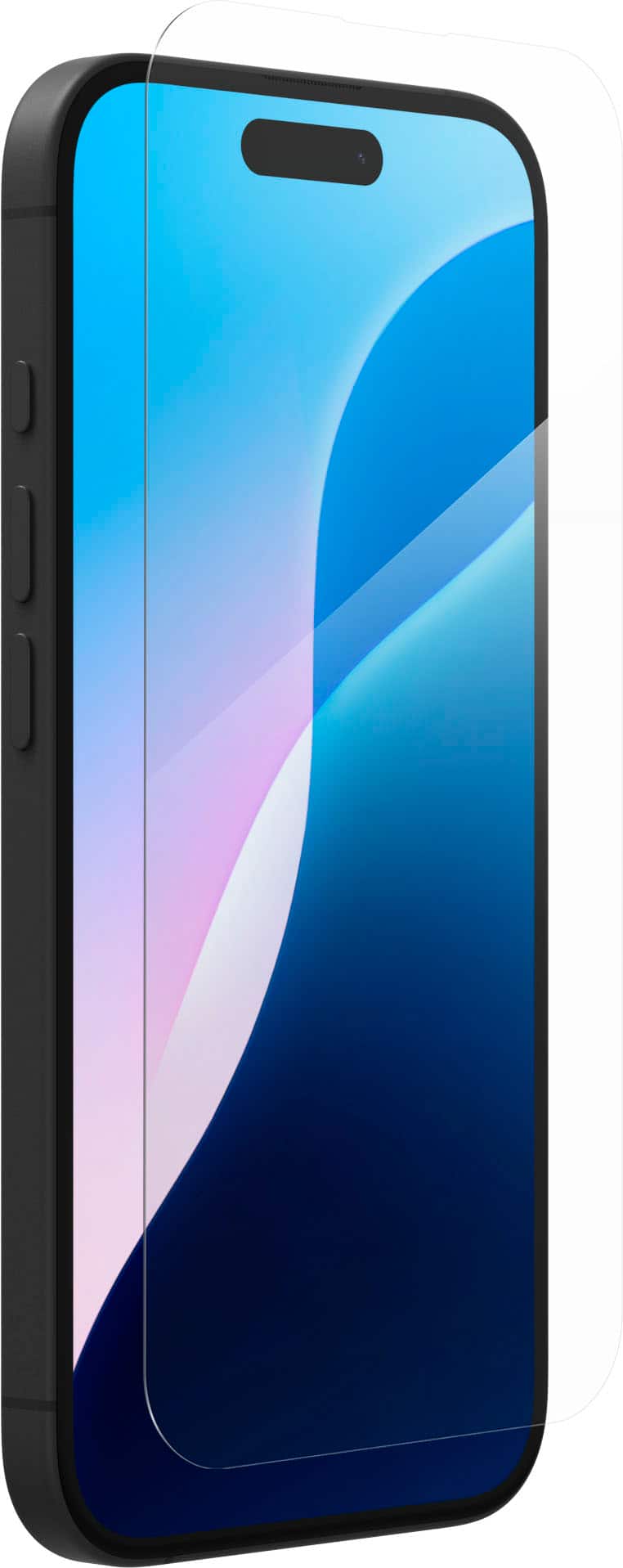 ZAGG - Glass+ Defense Screen Protector for Apple iPhone 16, iPhone 15 - Clear