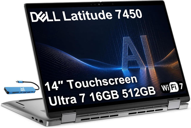 DELL Latitude 7450  
ist Comparore  
14" Touchscreen Wi-Fi 7 16GB 512GB Ultra