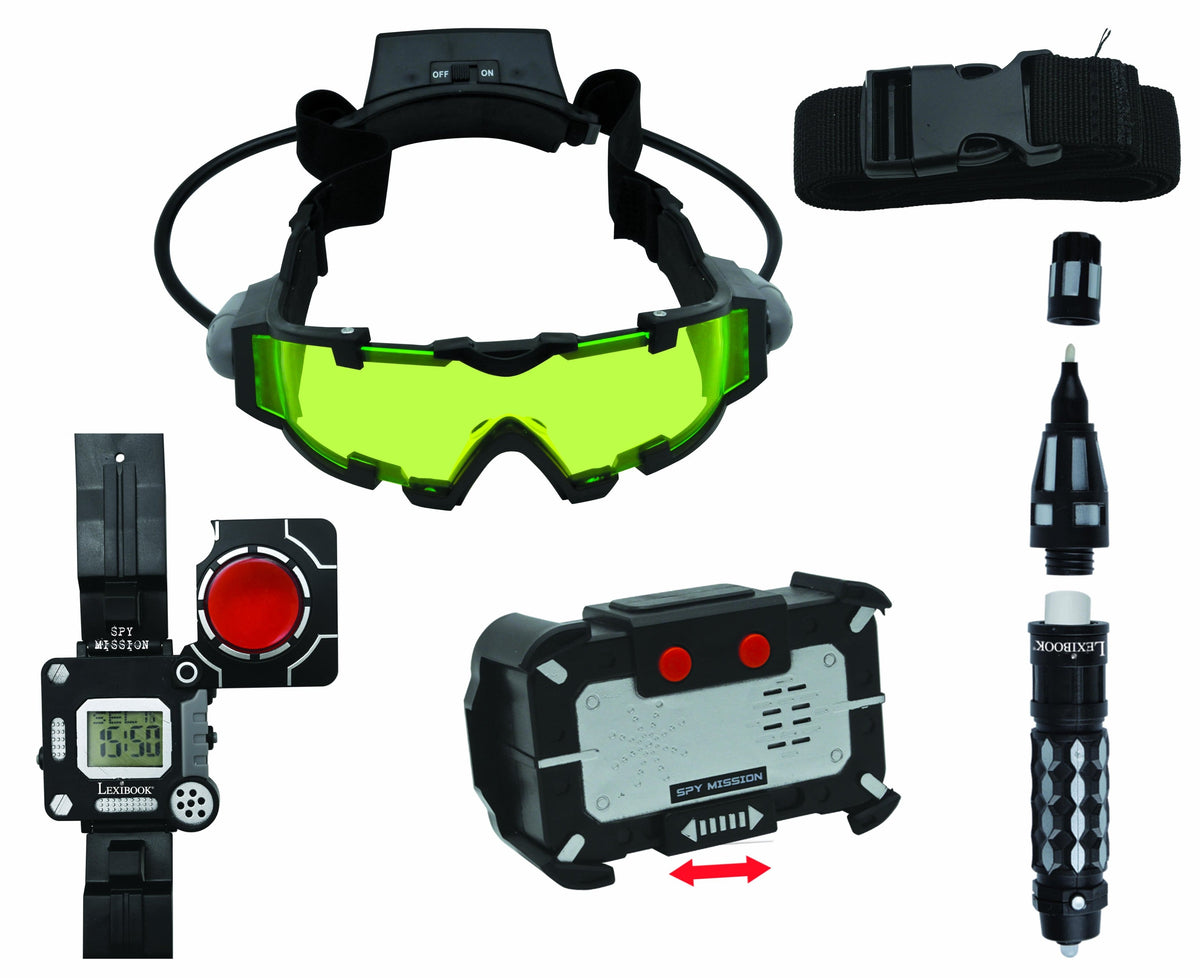 Lexibook - A Complete Spy Kit with All the Necessary Tools