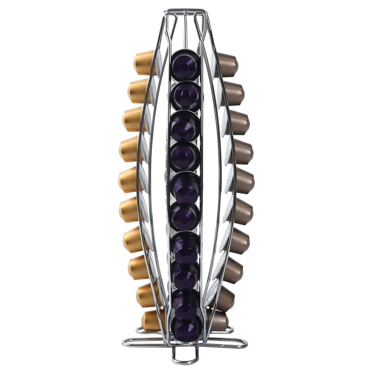 Hansmart - LORENA COFFEE POD SHELVES Holder Rotating Rack Coffee Capsule Stand Storage Shelve Organization Holder