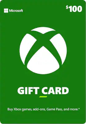 Microsoft - XBOX $100 Gift Card