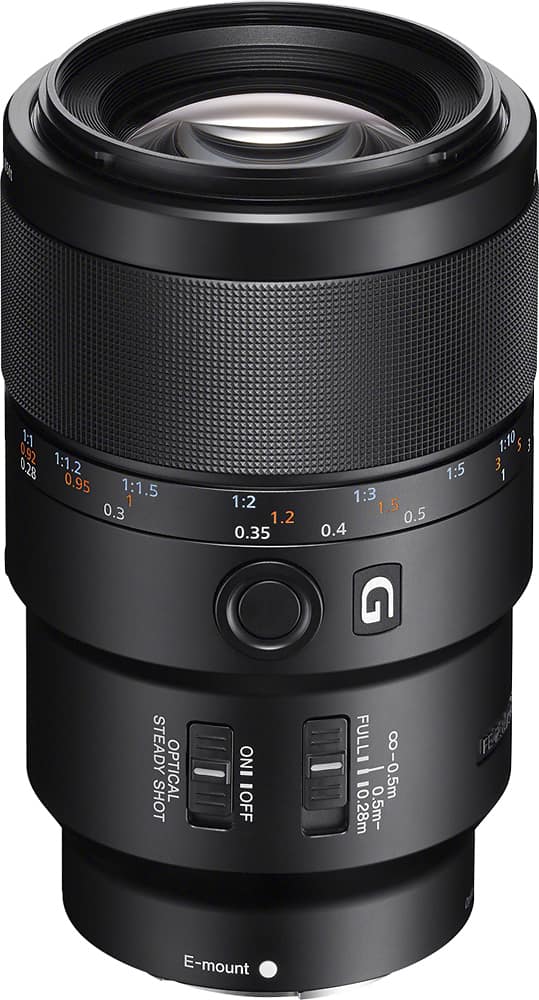 Front. Sony - FE 90mm f/2.8 Macro G OSS Full-Frame E-Mount Macro Lens - Multi.