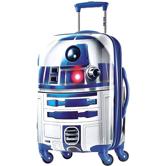 Front. American Tourister - Star Wars 23" Spinner - White/Blue.
