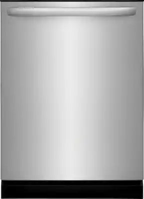 Frigidaire - 24" Top Control Built-In Plastic Tub Dishwasher with MaxDry, 52 dBA