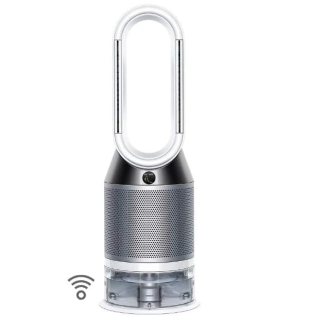 Front. Dyson - PH01 Pure Humidify + Cool Smart Tower Humidifier & Air Purifier - White/Silver.