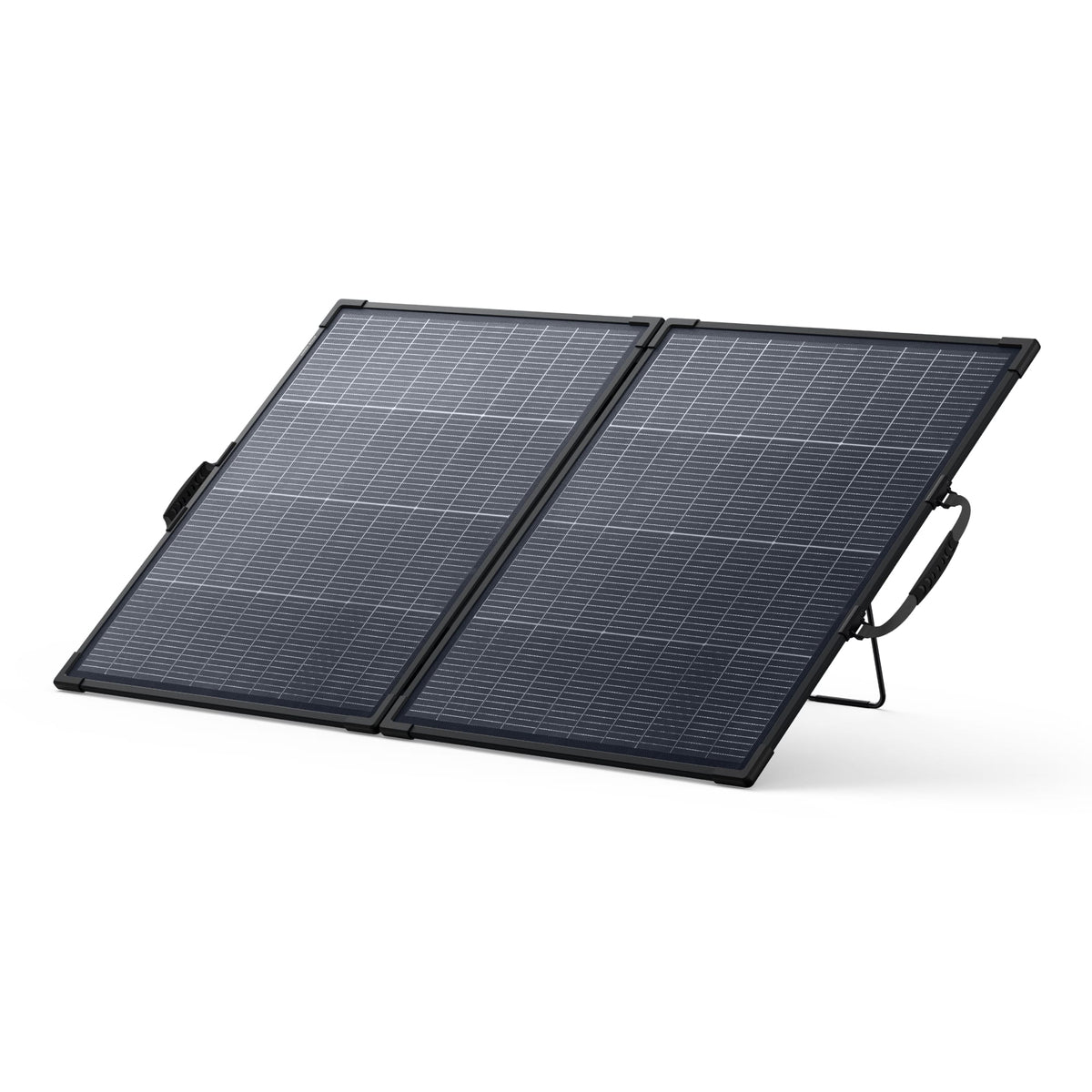 Anker - SOLIX PS200 Bifacial Portable Solar Panel,200W with Dual-Sided Power Generation for Camping,RVs,and Home Backup