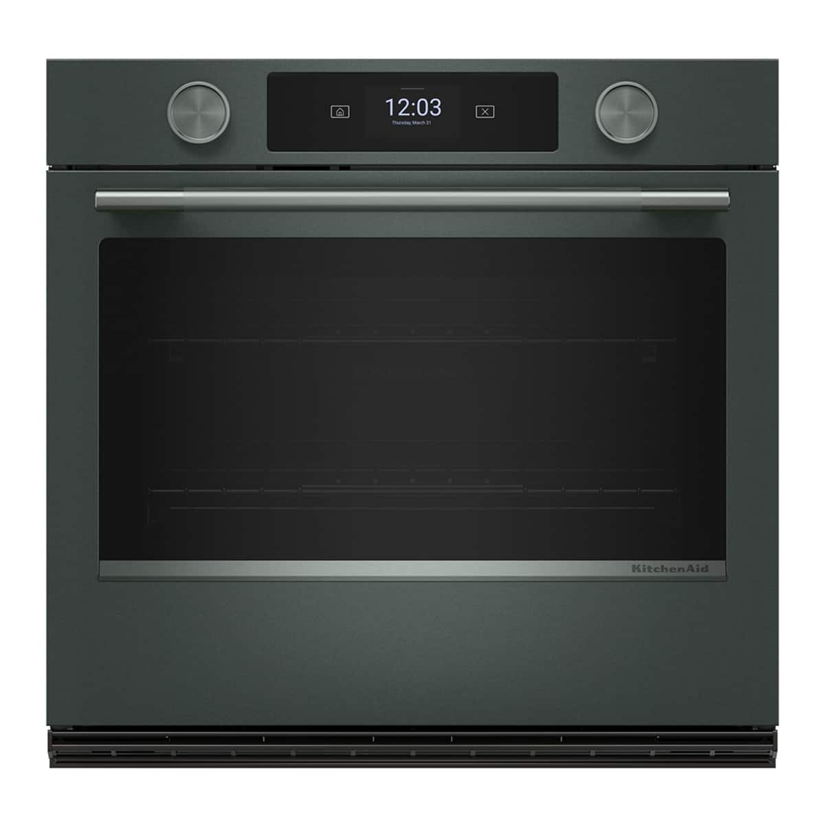KitchenAid - 30 inch Smart Built-In Electric Single Wall Oven with Assisted Cooking Modes - Juniper