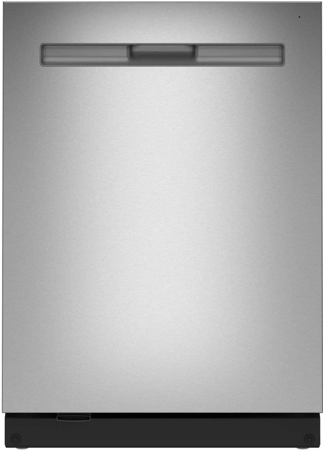 Front. Maytag - 24 inch Top Control Built-In Dishwasher with 3rd Rack,PowerBlast Cycle, and 47 dBA - Fingerprint Resistant Stainless Steel.