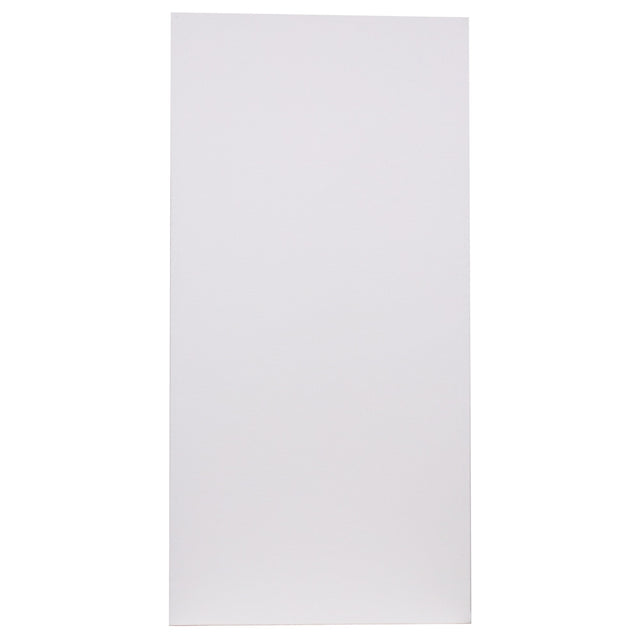 Front. ATS Acoustics - High-Performance Acoustic Panel with Sona Fabric, Fire Rated, 24" x 48" x 2" - Snow.