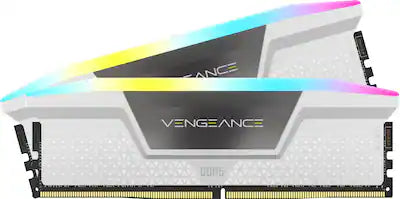 CORSAIR - VENGEANCE RGB 32GB (2x16GB) DDR5 6000MHz C36 UDIMM Desktop Memory
