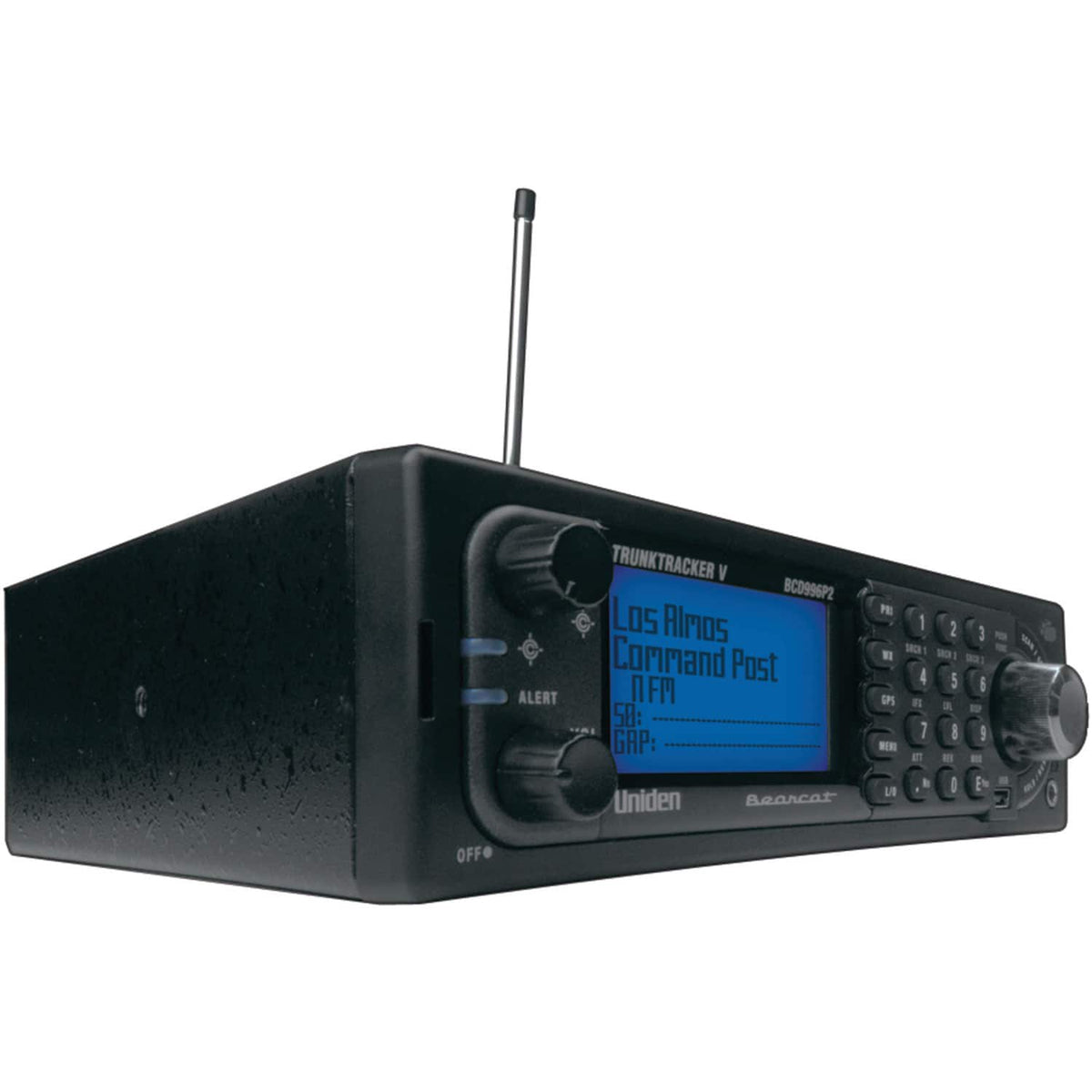 Uniden - TrunkTracker V Digital Mobile Scanner - Black