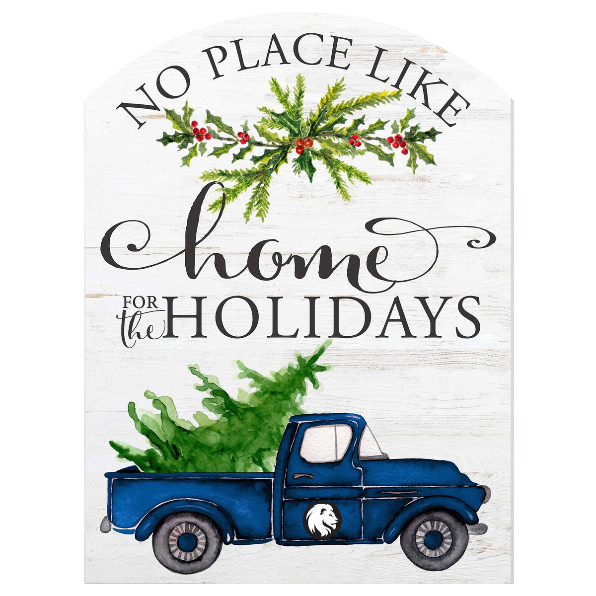 Jardine - Texas A&M Commerce Lions 16'' x 22'' Holiday Marquee Sign - White