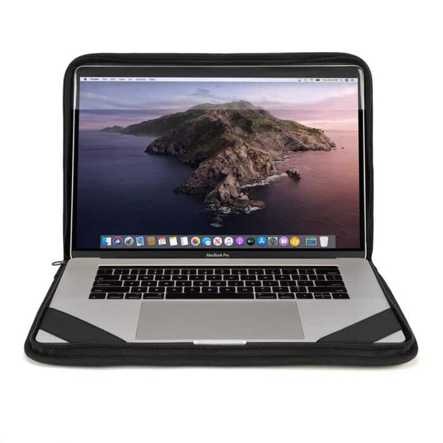 Front. Belkin - Always-On Laptop Case with Strap for 11-12" Devices - Black.