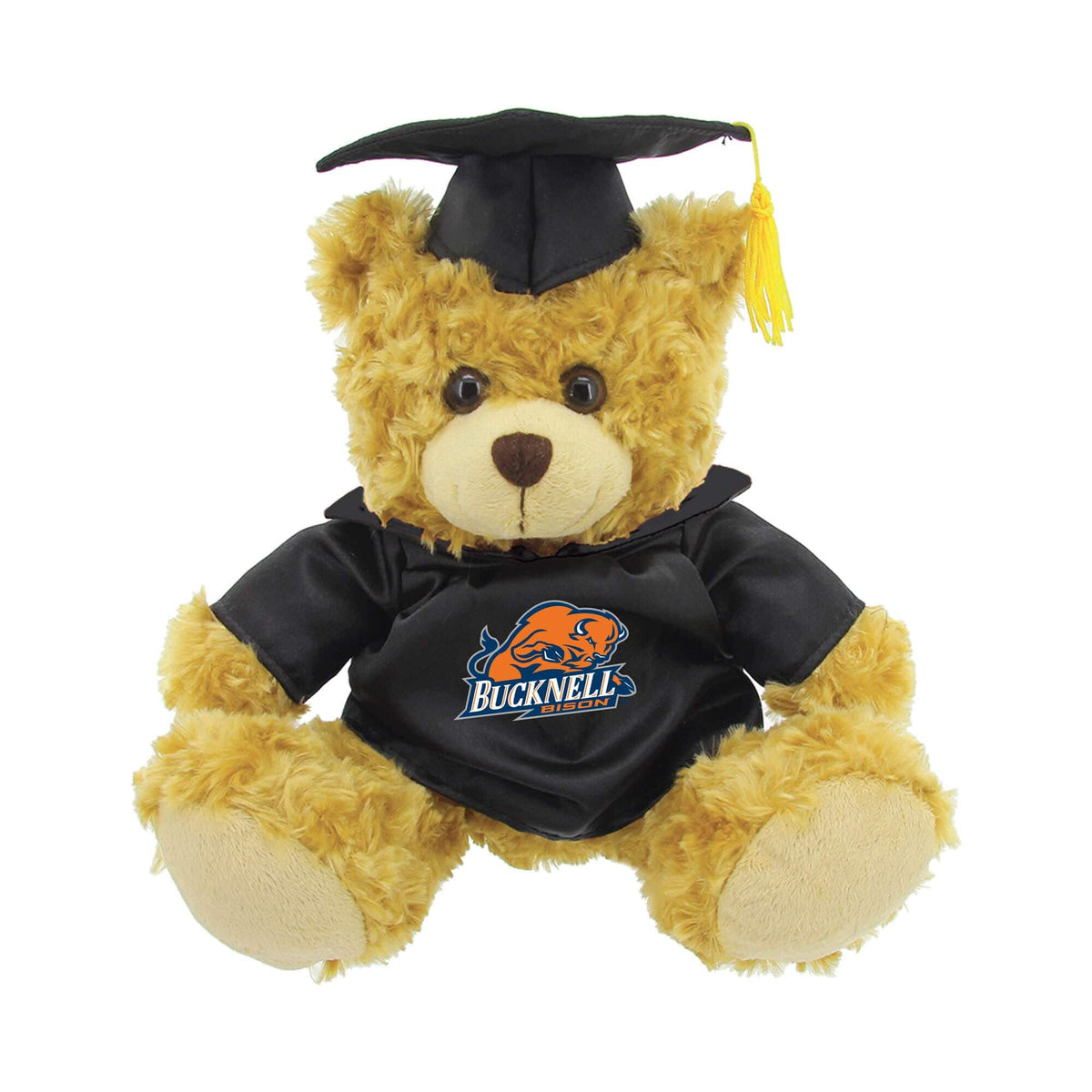 Jardine - Bucknell Bison 12'' Graduation Plush Bear - Oatmeal