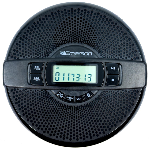 Emerson CN TUNE+ H TUNE- CD 0117313 II MODE PLAY PROG/ MEM. +10