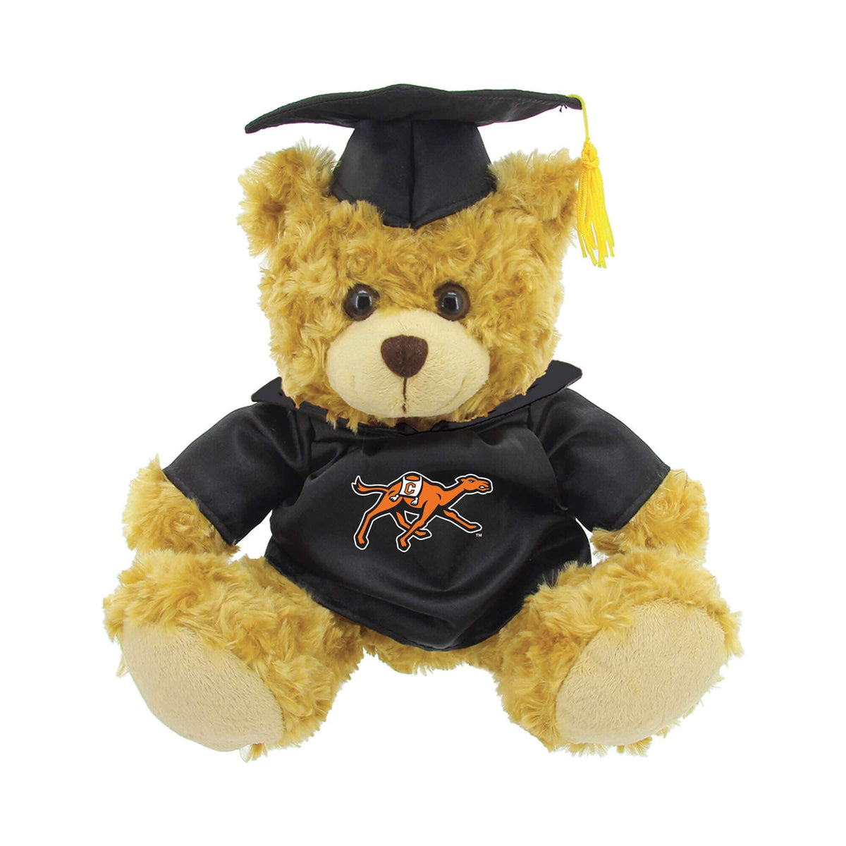 Jardine - Campbell Fighting Camels 12'' Graduation Plush Bear - Oatmeal