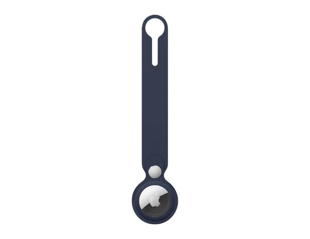 Front. Apple - Apple AirTag Loop - Navy.