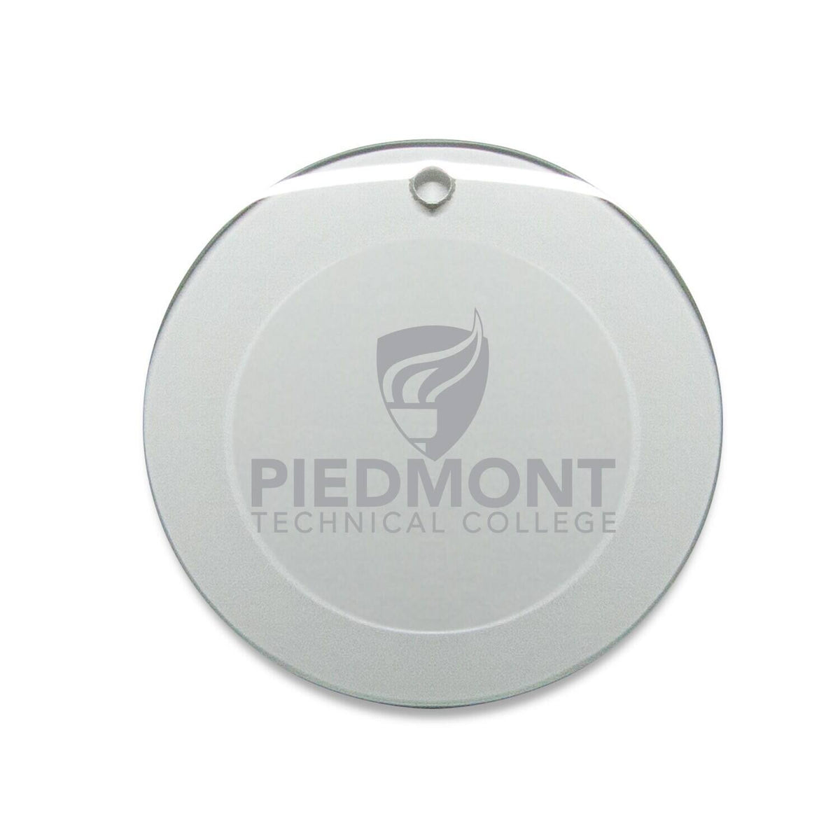 Jardine - Piedmont Technical College 3'' Round Glass Ornament - Multicolor