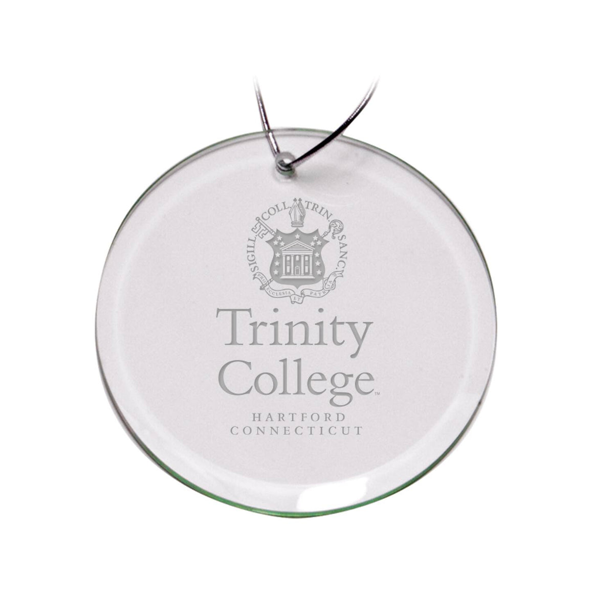 Jardine - Trinity Bantams 3'' Glass Round Ornament - Multicolor