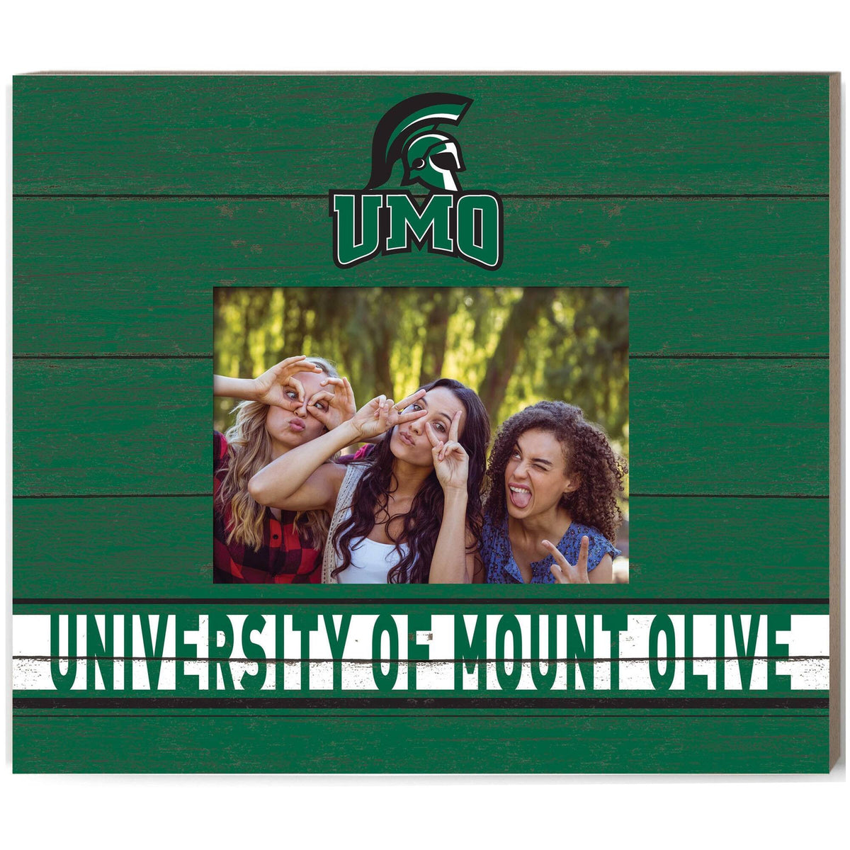Jardine - Mount Olive Trojans 11'' x 13'' Team Spirit Scholastic Picture Frame - Green